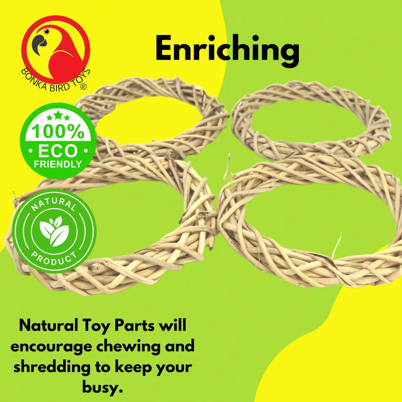 1264 Pk4 Large Vine Wreaths