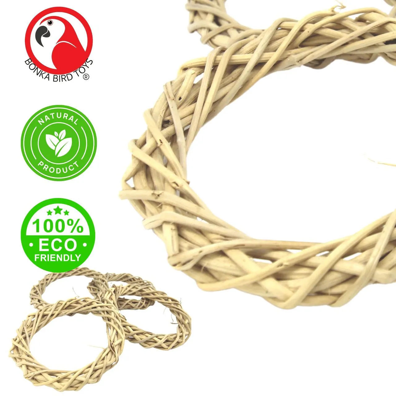 1264 Pk4 Large Vine Wreaths