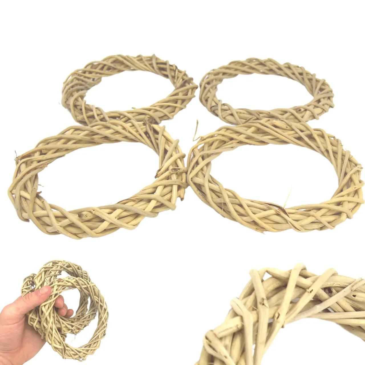 1264 Pk4 Large Vine Wreaths