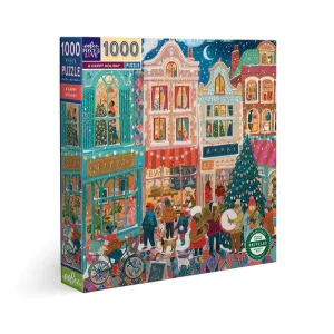 A Happy Holiday 1000 Piece Puzzle