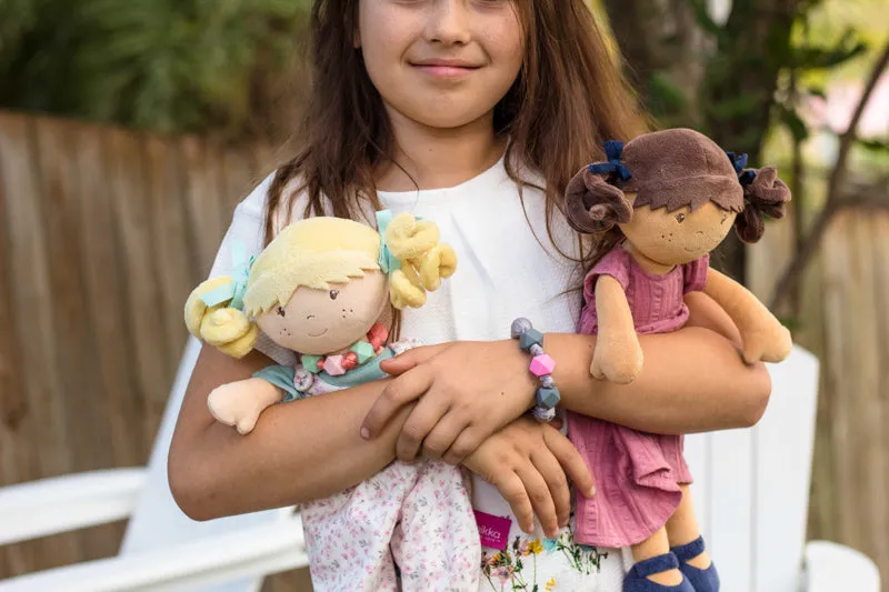 Bonikka Brunette Mandy Doll with Bracelet - Tikiri
