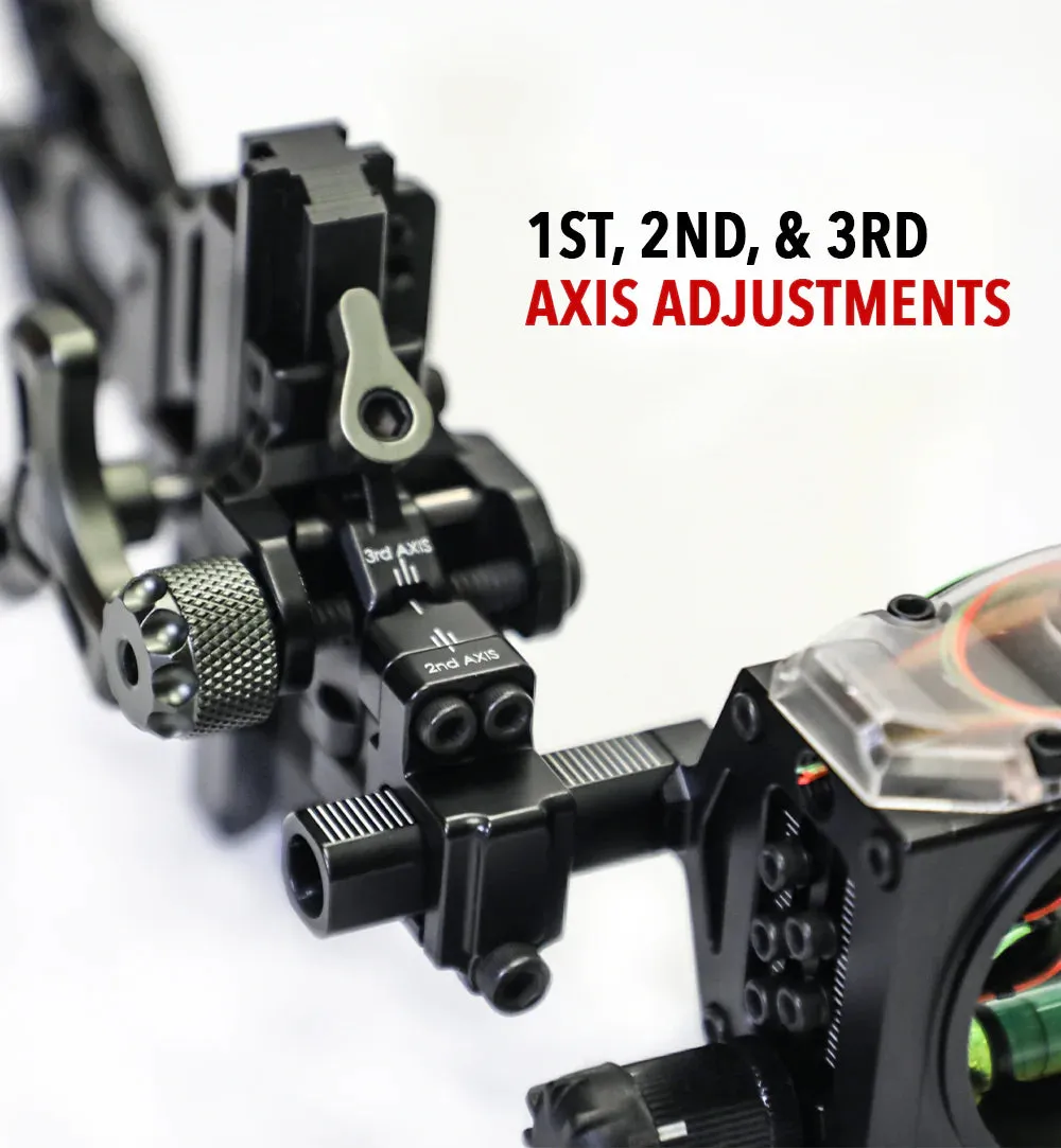 CUSTOM BOW EQUIPMENT TREK 5-PIN BOW SIGHT