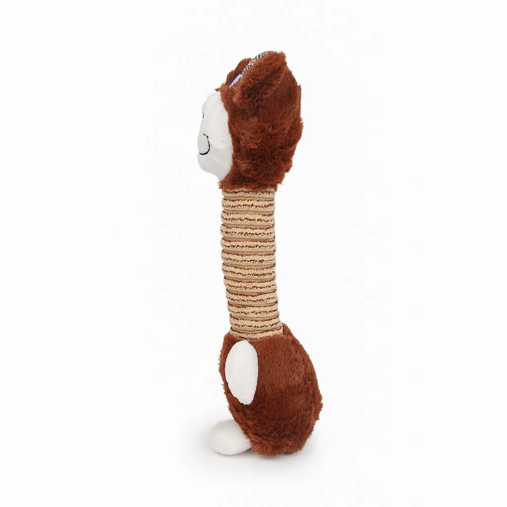 Dear Pet Long Dog Toy with Squeaker