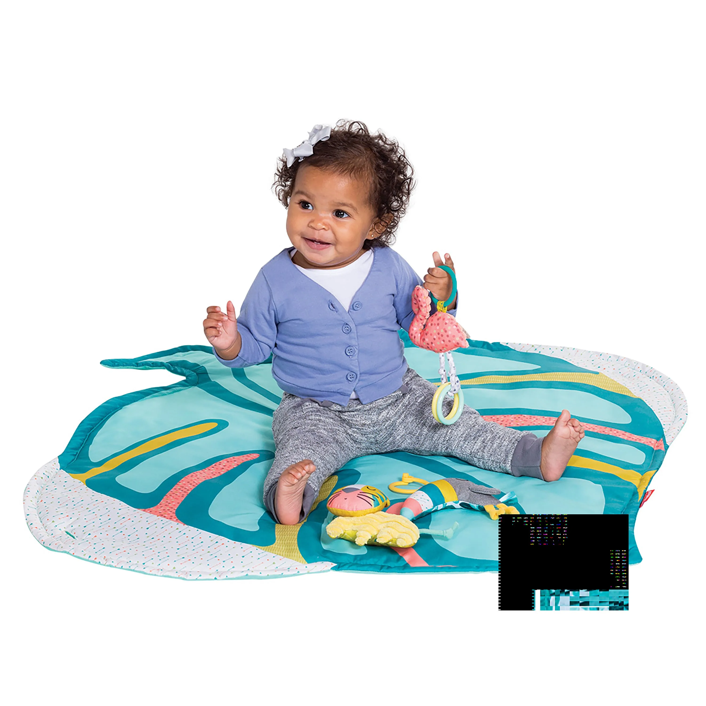 DELUXE TWIST & FOLD ACTIVITY GYM & PLAY MAT™ TROPICAL