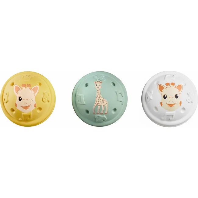 Flexible Musical Balls- 3 pc