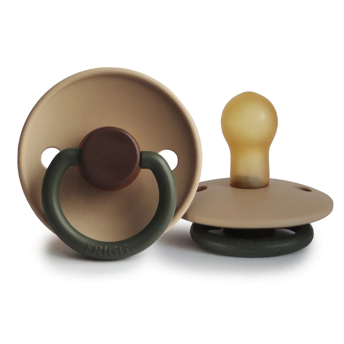 FRIGG Colorblock Natural Rubber Pacifier