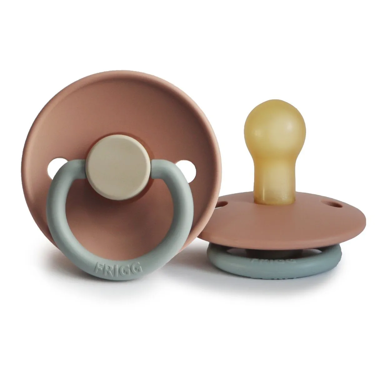 FRIGG Colorblock Natural Rubber Pacifier