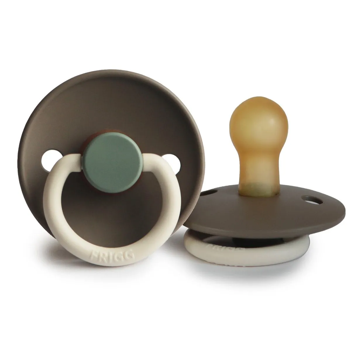 FRIGG Colorblock Natural Rubber Pacifier