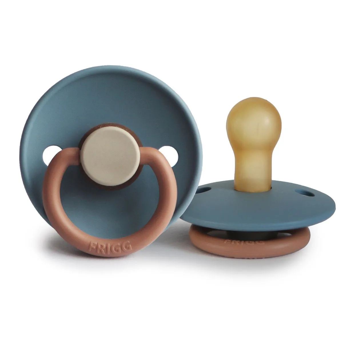 FRIGG Colorblock Natural Rubber Pacifier