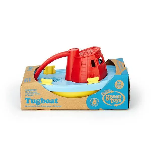 Green Toys Tugboat Ted Handle