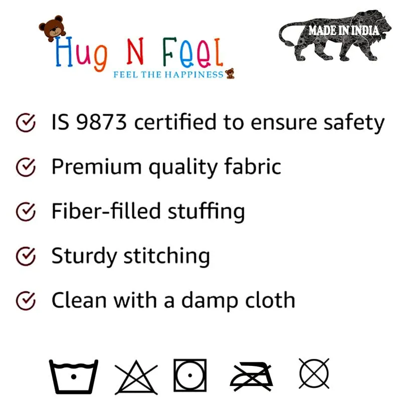 HUG 'n' FEEL SOFT TOYS Kangaroo Soft Toy|Baby Toys|Kids Toy|Soft Toy|Toy for Girl|Birthday Gift for Girl/Boys|Toy Gift for Girls|Kids Toys for Boys/Girl|Toys Gift Items (Kangaroo with Baby|30 Cm)