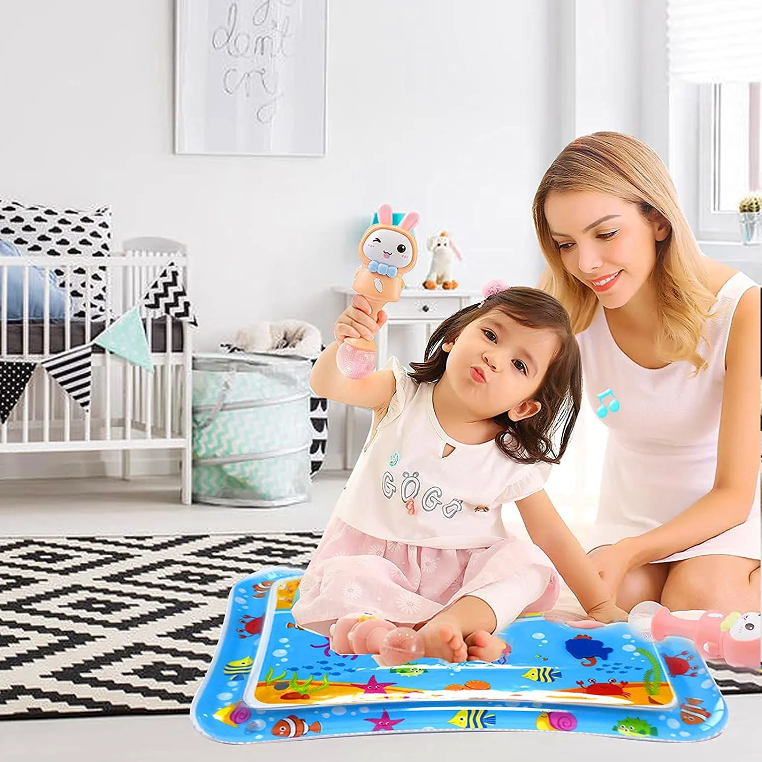 Inflatable Sea Animal Water Playmat Rectangle - 488