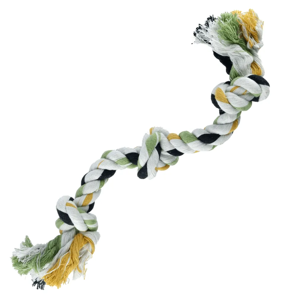 Kiki N Pooch 3 Knot Rope Toy for Dogs