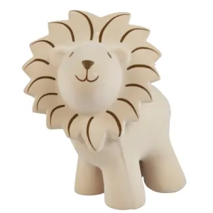Lion - Natural Rubber Baby Teether Rattle & Bath Toy