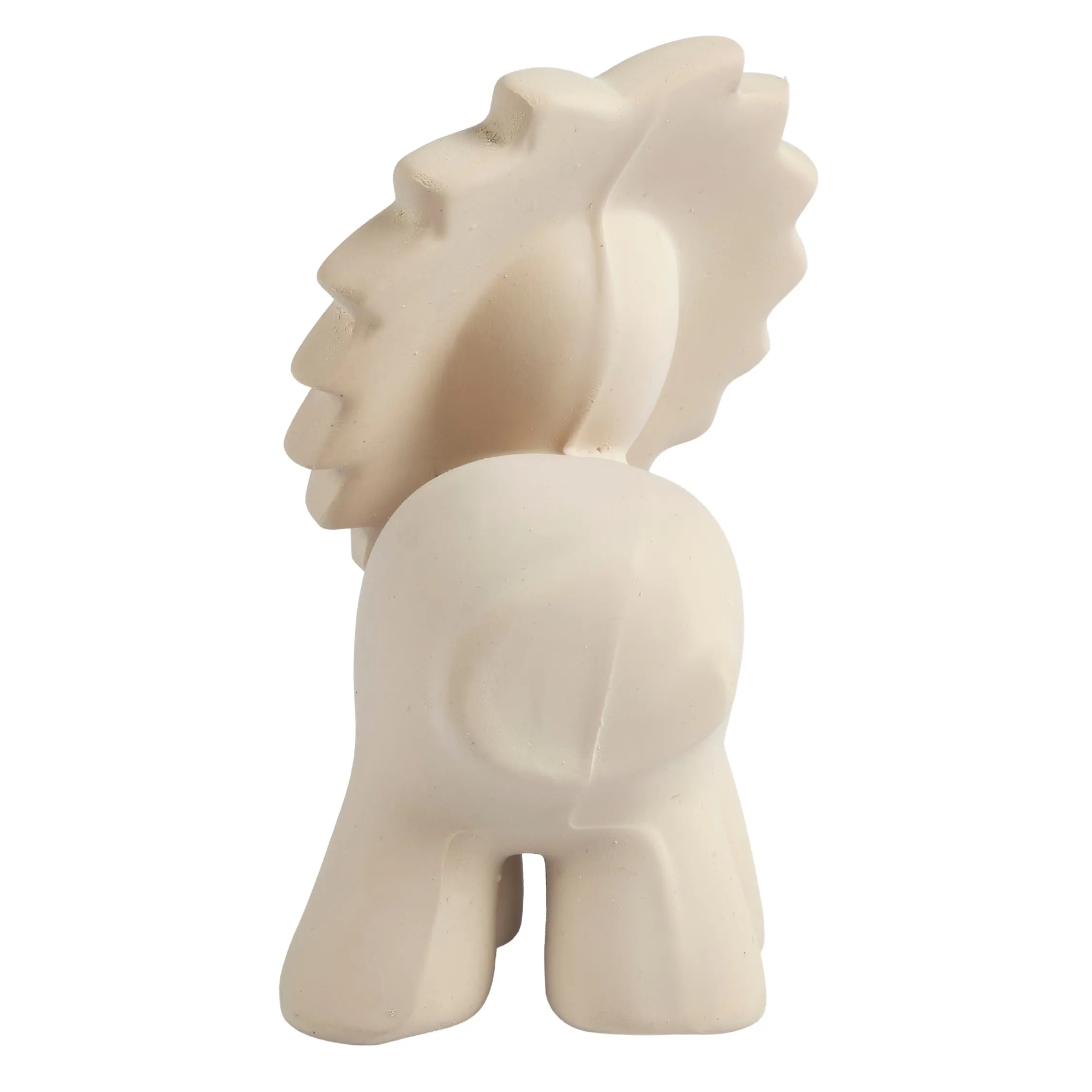 Lion - Natural Rubber Baby Teether Rattle & Bath Toy