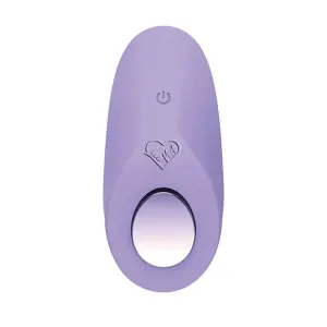 Lilac Love Verb Snuggle Me Copper-Infused Clitoral Vibrator