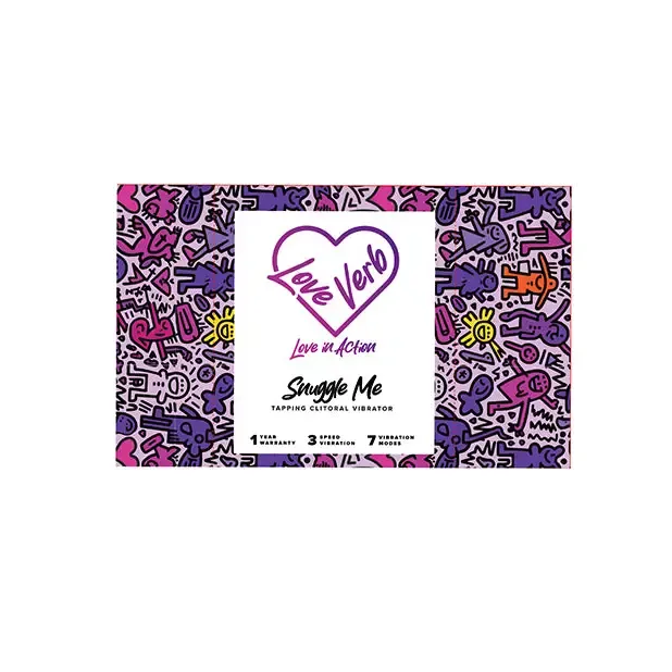 Lilac Love Verb Snuggle Me Copper-Infused Clitoral Vibrator