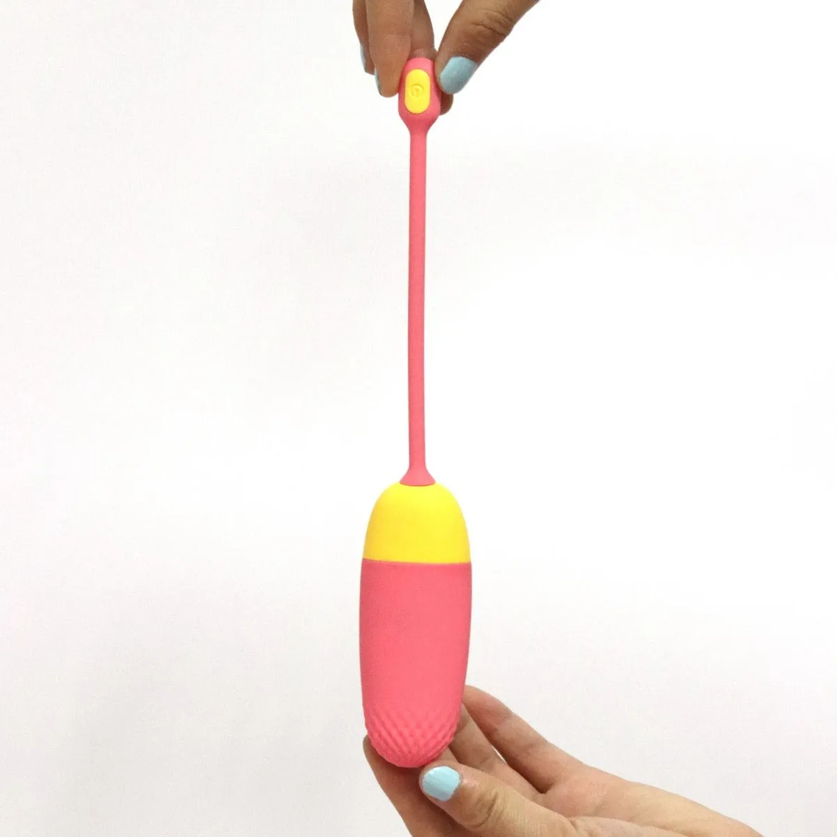 Magic Motion Vini App Controlled Egg Vibrator Coral Yellow