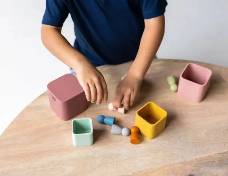 Mini Doll Toy   Silicone   Sensory Play   Montessori
