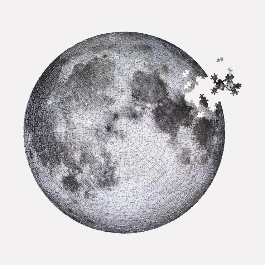 Moon Puzzle (100 Pieces)