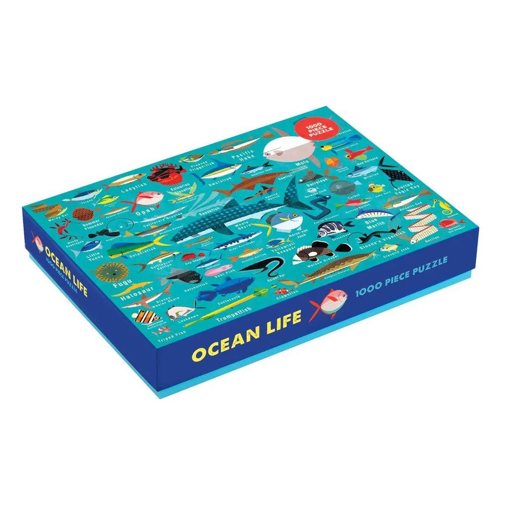 Ocean Life 1000pc Family Puzzle