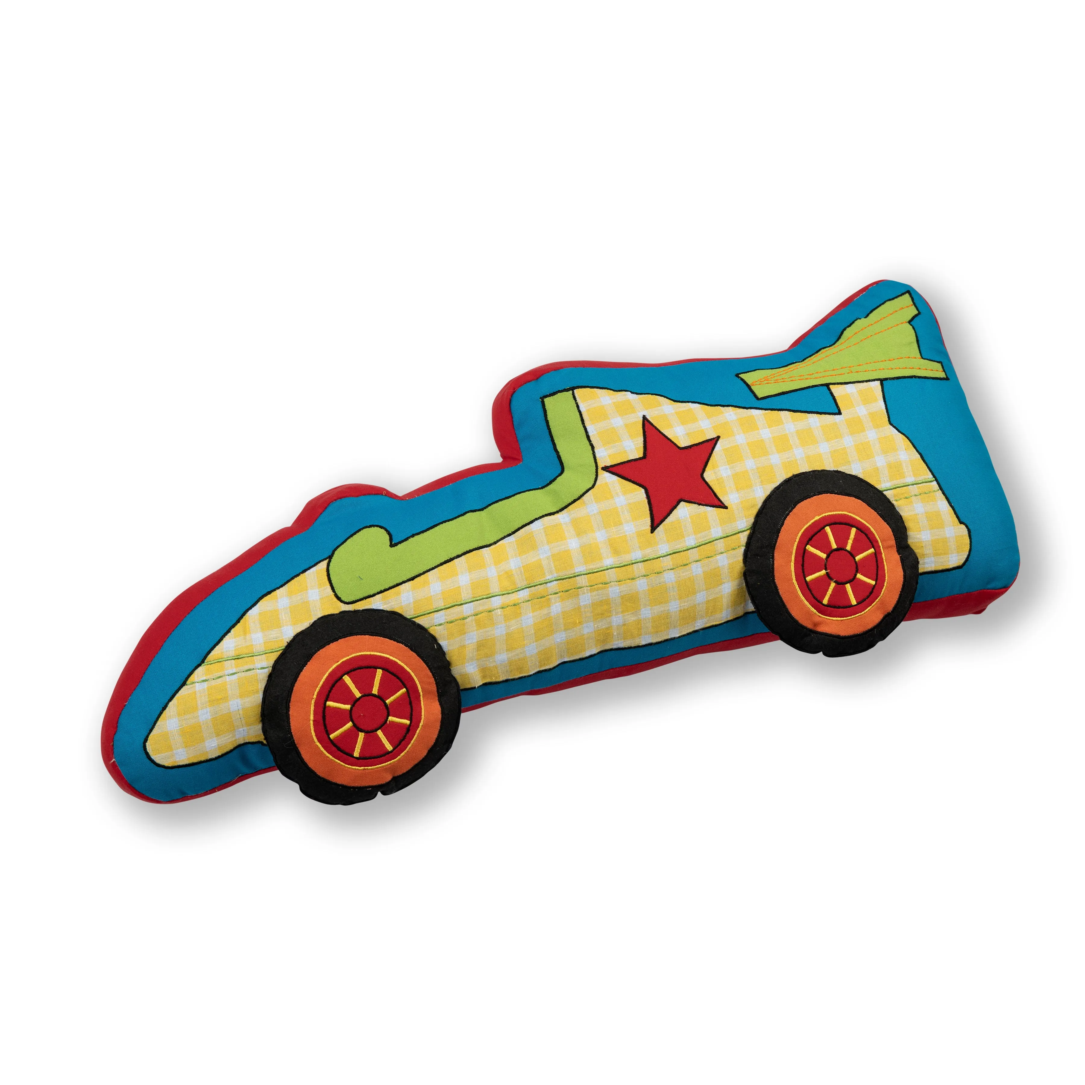 RACE CAR SHAPED CUSHION