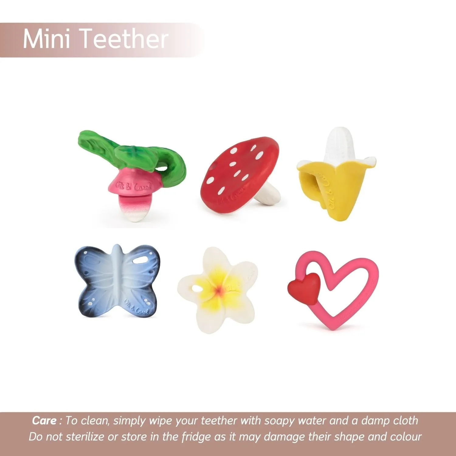 Ramonita The Radish Chewy Teether