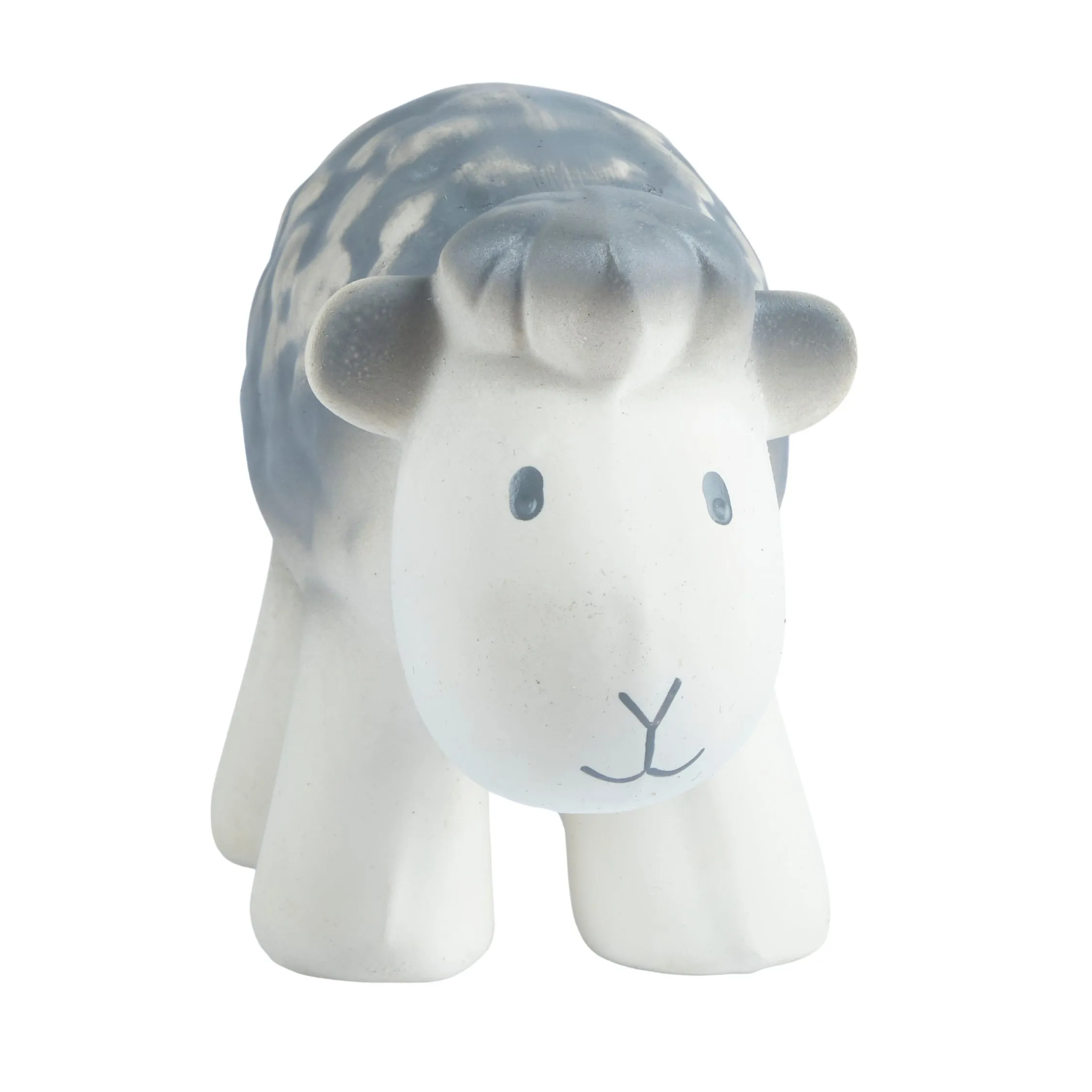 Sheep - Natural Rubber Baby Rattle & Bath Toy