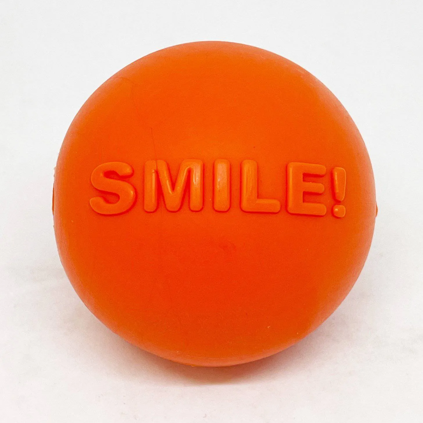 Smile Ball Ultra Durable Synthetic Rubber Chew Toy & Floating Retrieving Toy