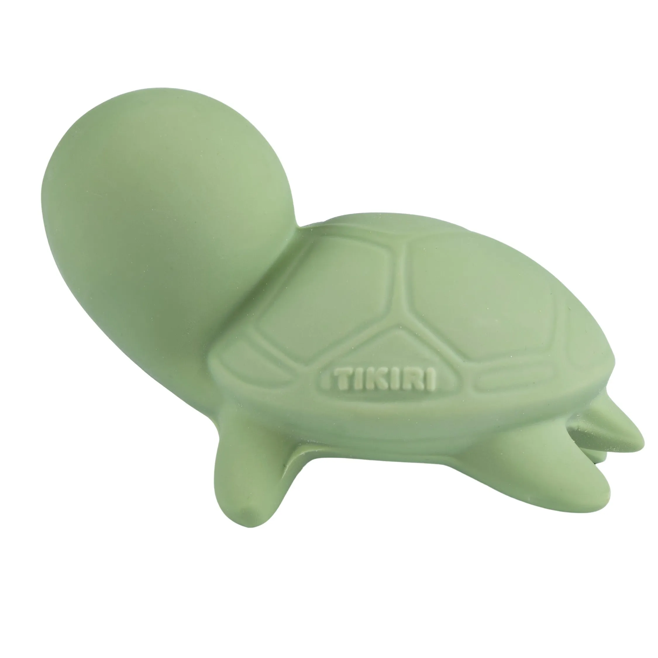 Turtle - Natural Rubber Baby Rattle & Bath Toy