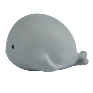 Whale - Natural Rubber Baby Rattle & Bath Toy