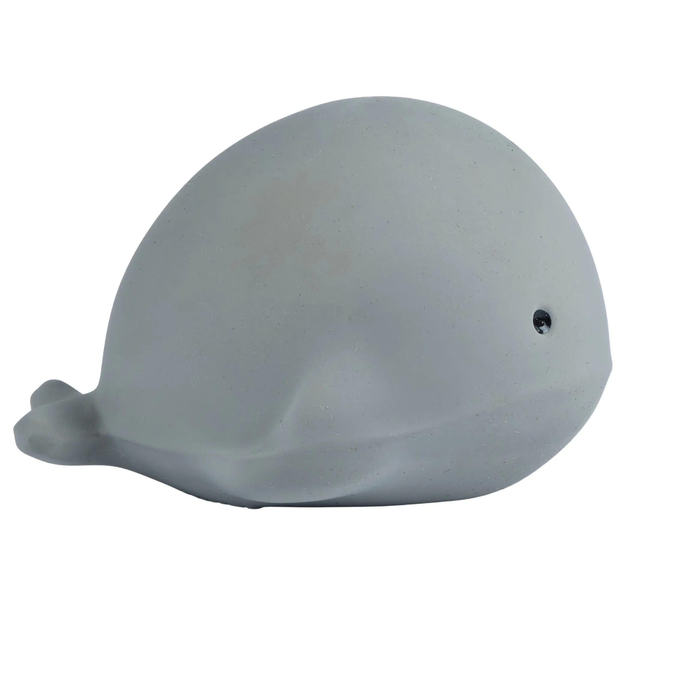 Whale - Natural Rubber Baby Rattle & Bath Toy