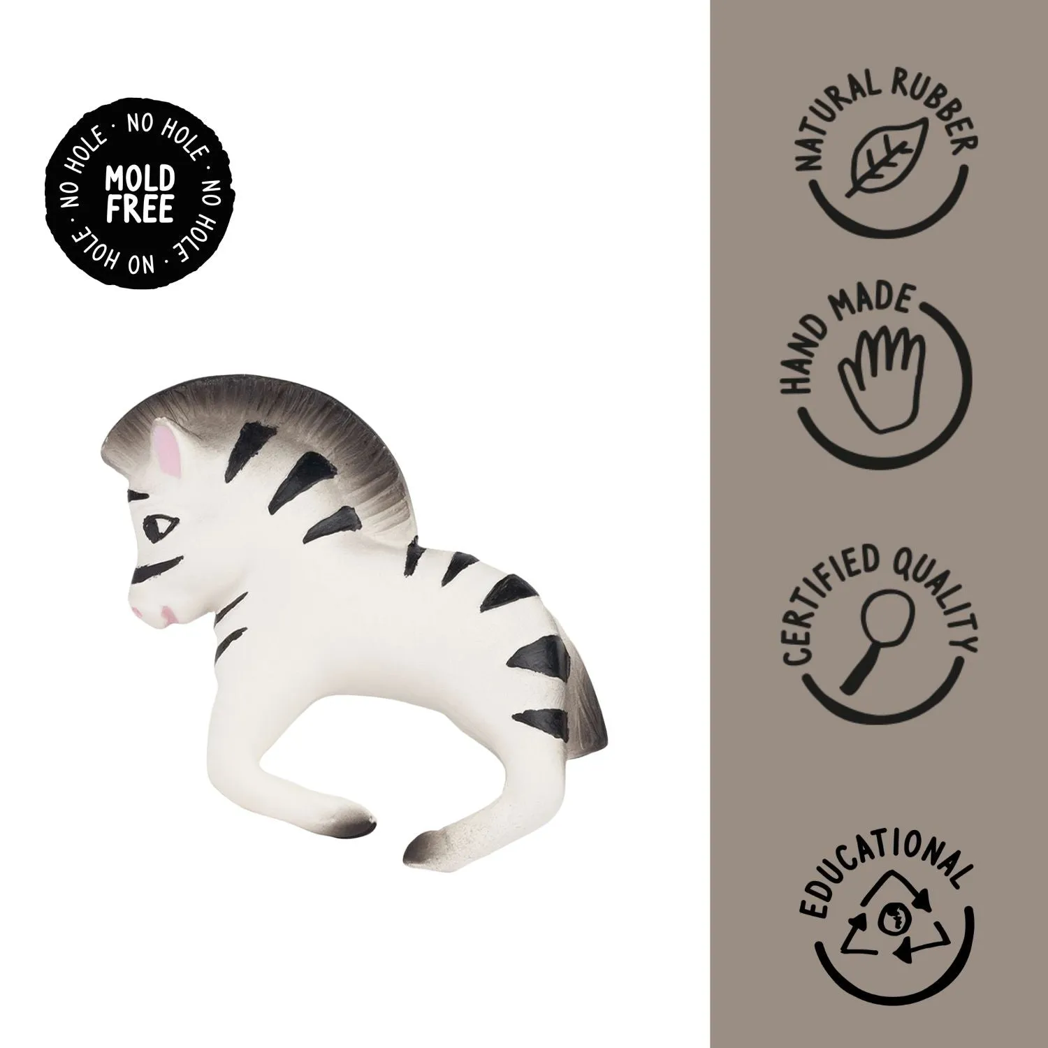 Zoe The Zebra Bracelet Teether